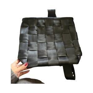 Harvey's Black Seatbelt Backpack